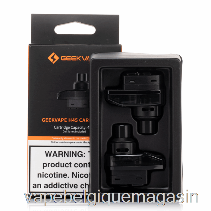 Vape Juice Geek Vape H45 Aegis Hero 2 Dosettes De Remplacement Dosettes Rechargeables De 4 Ml